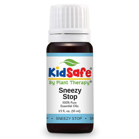 Image of KidSafe Sneezy Stop Synergy Blend - Plant Therapy 100% Pure Essential Oils Essential Oil Plant Therapy Essential Oils 10 ml 