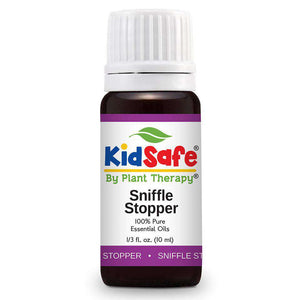KidSafe Sniffle Stop Synergy Blend - Plant Therapy 100% Pure Essential Oils Essential Oil Plant Therapy Essential Oils 10 ml 