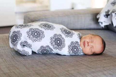 Image of Modern Burlap Organic Cotton Muslin Swaddle Blanket Sleep Modern Burlap 