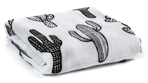 Image of Modern Burlap Organic Cotton Muslin Swaddle Blanket Sleep Modern Burlap 
