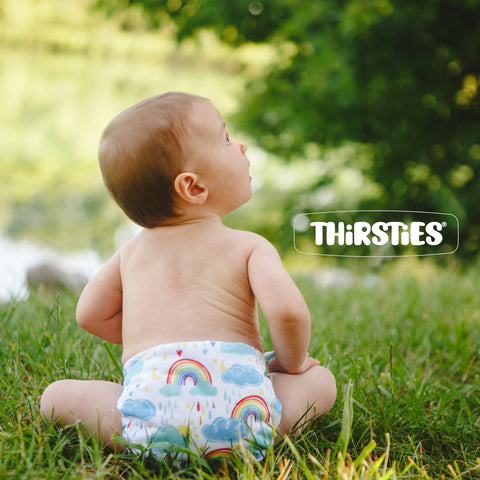 Image of Thirsties One-Size Pocket Diaper Cloth Diaper Thirsties 