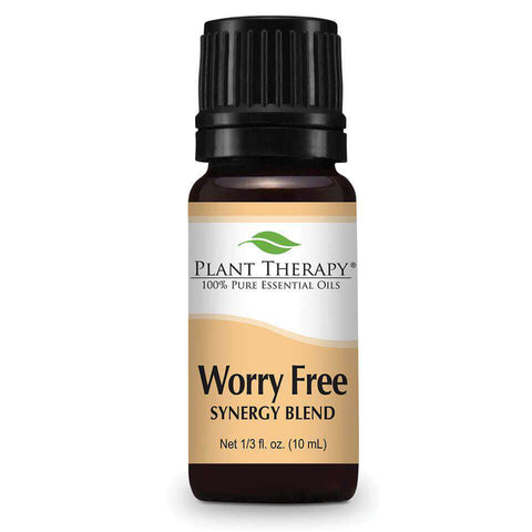 Image of Worry Free Synergy Blend - Plant Therapy 100% Pure Essential Oils Essential Oil Plant Therapy Essential Oils 10 ml 
